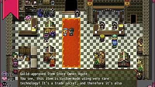 I can’t believe this massage chair made the little witch cry in Ceres Hentai Part 4!