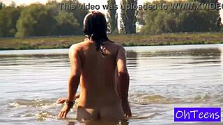 Just saw Erika and Karol flashing big tits outdoors.