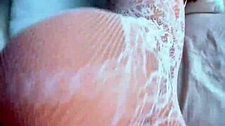 Beautiful Latina Shaking Big Ass in Prone Bone Hard. Goddess on All Fours in Interracial Action.