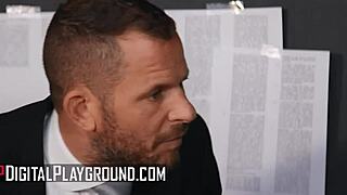 i'm thrilled desiree dulce's sexual appetite returned after cloning, banging hard on bed with cum on tits