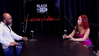 Bruna Ferrari answers spicy questions while getting it on