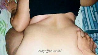 I took my 18-year-old stepsister to bed for a deep fuck. Ended with a messy creampie inside her.