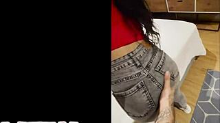 latina teen with braces nails her first big white cock at porn casting