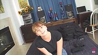 out of this world brunette hottie deep throats and rides reverse cowgirl