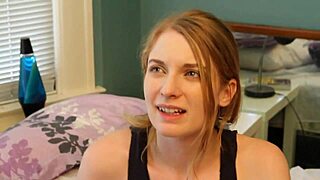 jodie taylor led into lesbian love by lilith lust, with shaved pussy