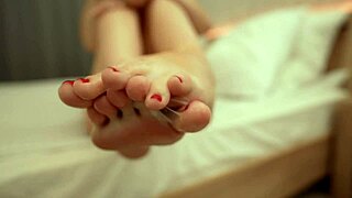 Joi worship my bare foot feet fetish