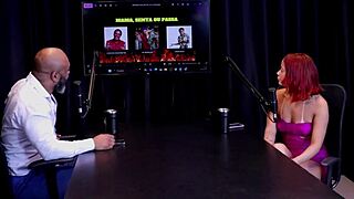 Bruna Ferrari answers spicy questions while getting it on