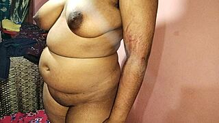 desi indian wife and husband in hard anal action.