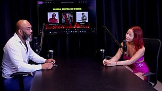 Bruna Ferrari answers spicy questions while getting it on