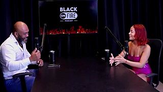 Bruna Ferrari answers spicy questions while getting it on