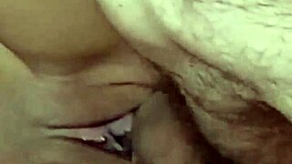 Feeling Intense Pleasure Cumming On Her Knees With Pierced Nipples