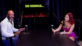 Bruna Ferrari answers spicy questions while getting it on