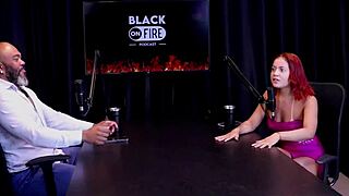 Bruna Ferrari answers spicy questions while getting it on