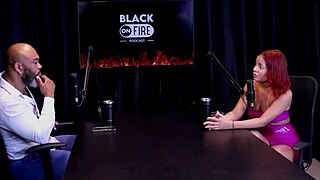 Bruna Ferrari answers spicy questions while getting it on