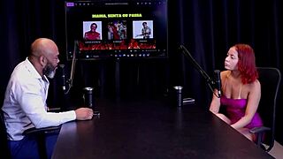 Bruna Ferrari answers spicy questions while getting it on