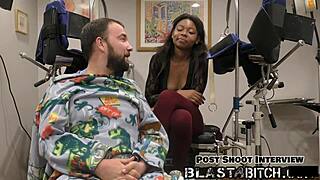 Minnie rose sucks dick and gets pussy blasted with cum