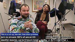 Minnie rose sucks dick and gets pussy blasted with cum