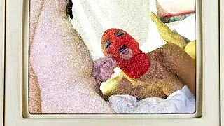 Minnie rose sucks dick and gets pussy blasted with cum