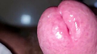 Ansima moans loud and cums hard with huge cock close-up in Italian dialogue.