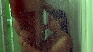 Latina wife cheats on cuckold in motel bathroom! Black boy pounds her hard, no mercy!