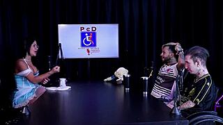 just saw tifany rocha in lingerie at a wild public swing interview.