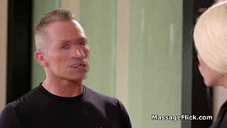 New Masseuse Oiled And Fucked!