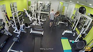 omg, this naive fitness babe bangs rich guys instead of training! 🐰💦