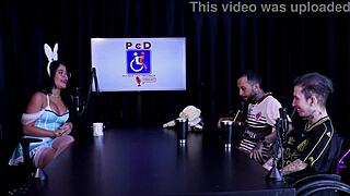 just saw tifany rocha in lingerie at a wild public swing interview.