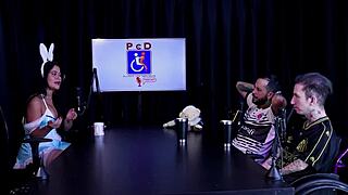 just saw tifany rocha in lingerie at a wild public swing interview.