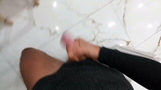 i went to my stepmom's house and came in shower with huge dick. so risky, i almost got caught, damn!