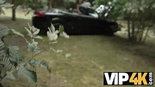 Wow, Hot Mature Brunette Turns on Men with Monster Cock!