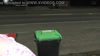 kiwi trashy milf gets public disgrace in busy street