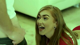 Tasty teen Callie Black seduces yoga instructor hard