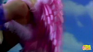 Gorgeous Blonde Feels Every Touch, Fingering Herself Before Brunette Strap-On Cowgirl Ride