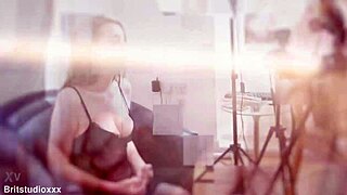 British nurse enjoys her pussy eaten in intimate college play. Blue eyes sparkle during foreplay.