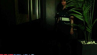 Ever wonder what a wet nurse does after hours? Gloryhole action in stockings awaits.