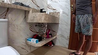 plumber fucks teen's ass after checking leak