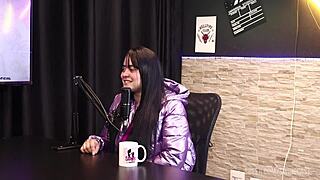 Wow, check Pamela Sagaz swinging wild with Tifany Rocha in sheer red!