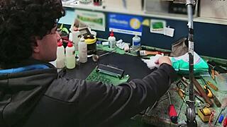 Ever Seen a Massive Cumshot Blasted on a Client’s Machine Instead of Fixing It?