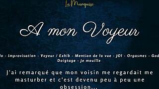 a mon voyeur french solo orgasm exhib 😘