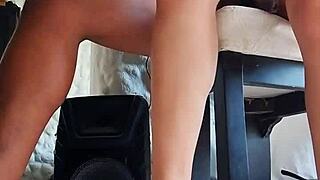 sexy housewife enjoys intense encounter with friend's big black cock