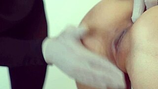 Japanese babe bends over for neighbor, then husband walks in! 😱