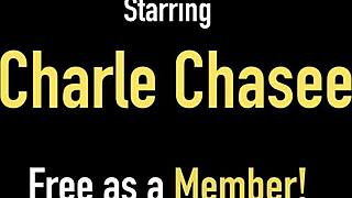 Mature beauty Charlee Chase indulges in solo pleasure