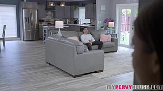 Stepdad porn with a young woman and her stepfather