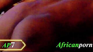 Ebony gets fucked hard by a huge dick 😍