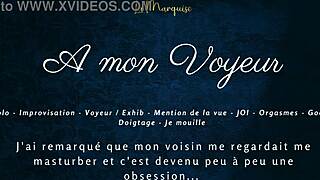 a mon voyeur french solo orgasm exhib 😘
