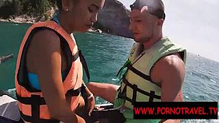On Holiday, These Horny Amateurs Gave a Public Blowjob Under the Sun. It Was Wild!