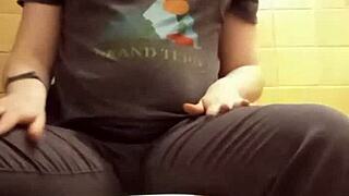 yo, check this toilet compilation of petite babes with natural tits. help hit that twitter follower goal now.