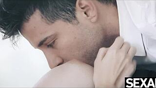 hot sexy redhead rides to intense orgasms