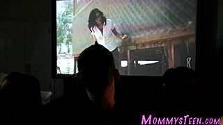 Horny Milf Gets Eaten Out by Teen in First Time Lesbian Play